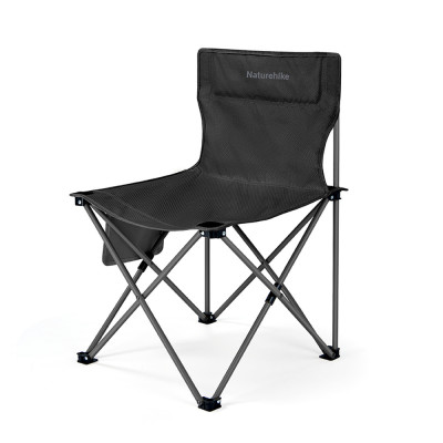 Кресло складное Naturehike Shan Lan T01 CNK2550JJ025, сталь, черный