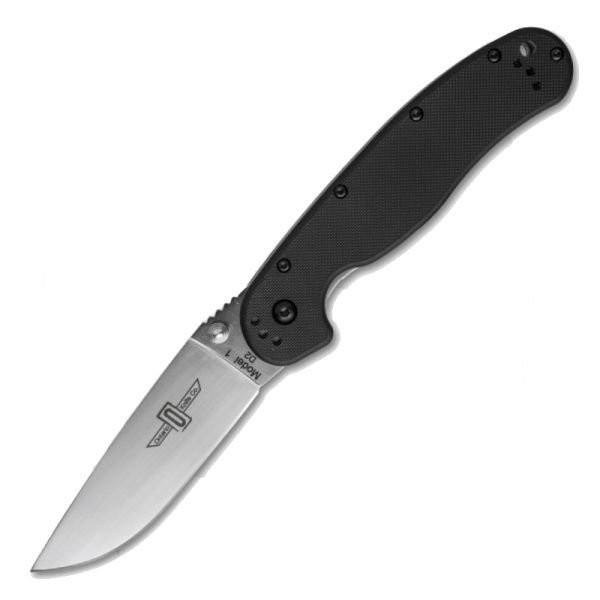Нож Ontario RAT-1 D2 (черный)  