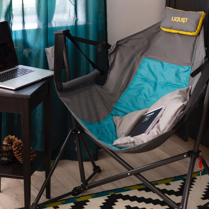 Складное кресло Uquip Rocky Blue/Grey (244027)  