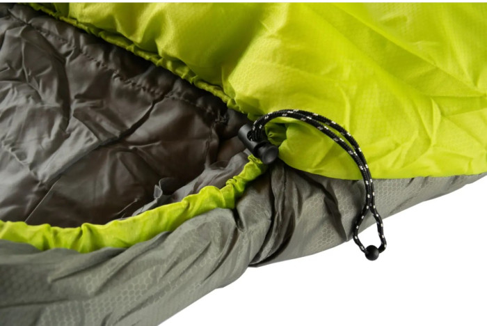 Спальный мешок Tramp Hiker Long кокон правый оливковый/серый 230/90-55 TRS-051L-R  
