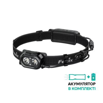 Фонарь налобный Fenix HP12R-TB черный