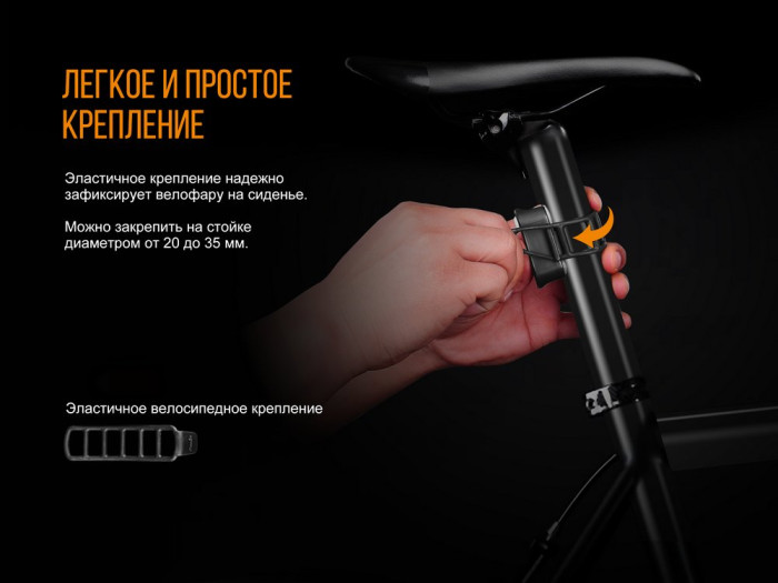 Задняя велофара Fenix BC05R  