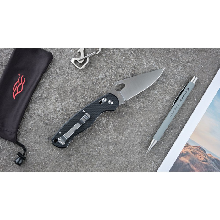 Нож складной Ganzo G729-BK черный  