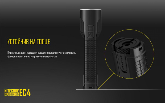 Карманный фонарь Nitecore EC4, 1000 люмен  