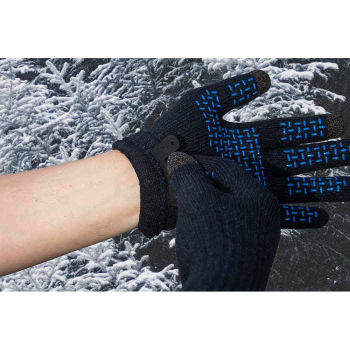 Перчатки водонепроницаемые Dexshell ThermFit 3.0 Gloves, темно-голубые, размер S  