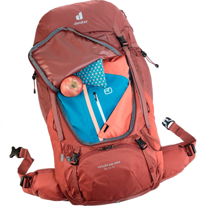 Рюкзак Deuter Futura Air Trek 55 + 10 SL 5574 redwood-lava  