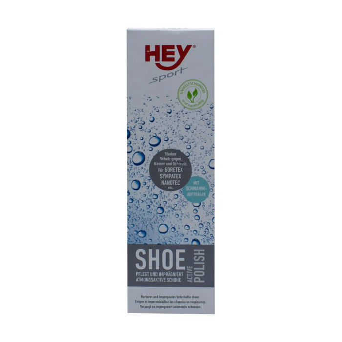 Водоотталкивающая пропитка для обуви HeySport Activ-Polish 75ml Черный 