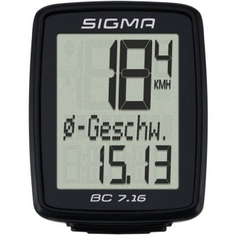 Велокомпьютер Sigma Sport BC 7.16 (07160) 