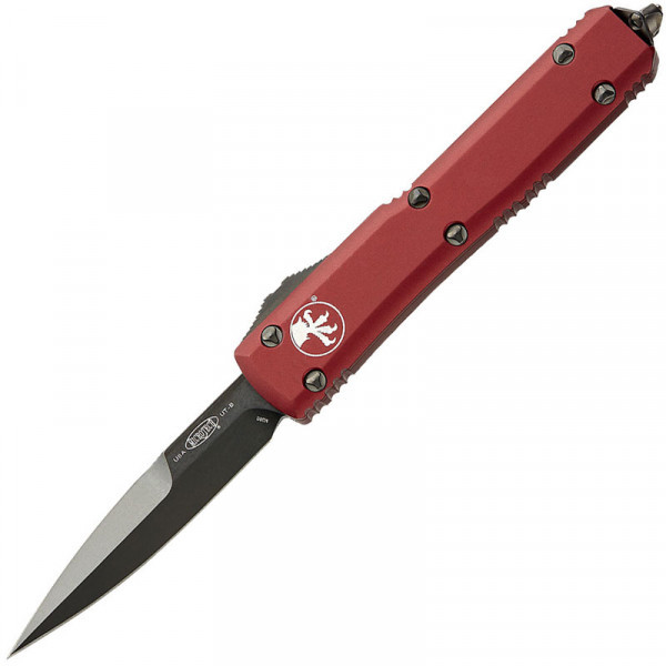 Нож Microtech Ultratech Bayonet DLC Tactical merlot red (120-1DLCTMR) 