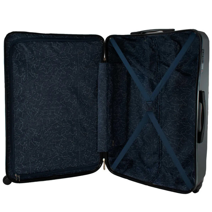 Чемодан Semi Line 28" (L) NASA Black (T5800-3)