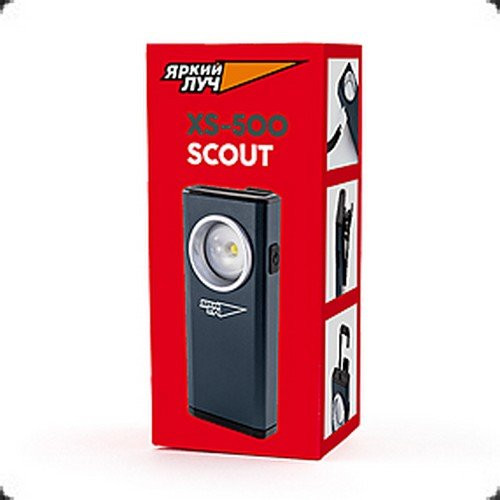 Кемпинговый фонарь Яркий Луч XS-500 Scout, черный, OSRAM  