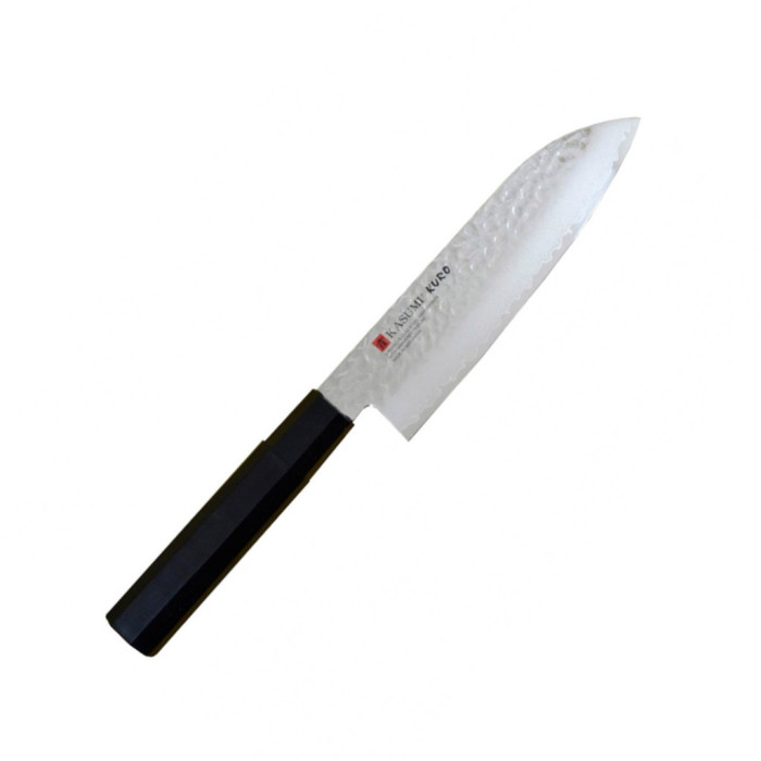 Нож кухонный    Kasumi Kuro Damascus Santoku, 165 mm 
