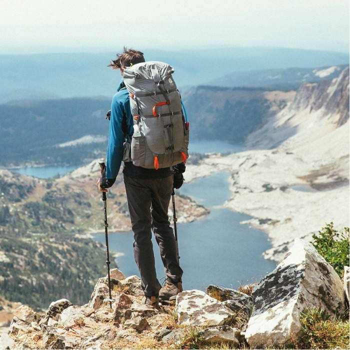 Рюкзак Sierra Designs Flex Capacitor 40-60 S-M jet grey (belt M-L)  