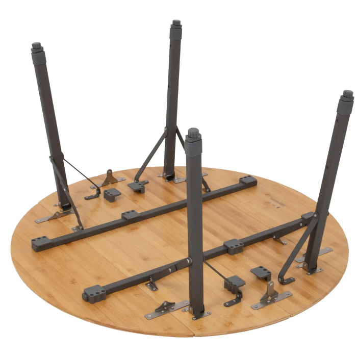 Стол Bo-Camp Poundbury Round 90x90 cm Brown (1404656)  