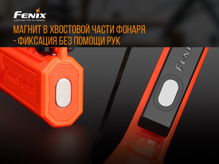 Взрывозащищенный фонарь Fenix WF11E , серый XP-G2 (R5), 200 лм.  