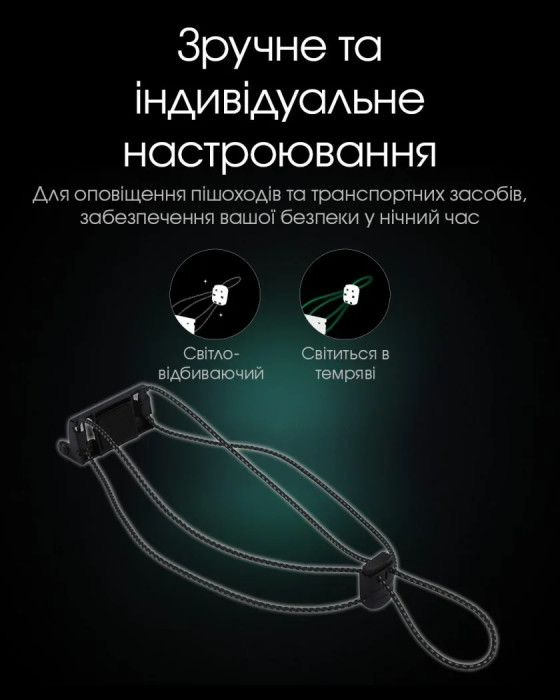 Фонарь налобный Nitecore NU25 UL NEW2 (400 люмен), черный  