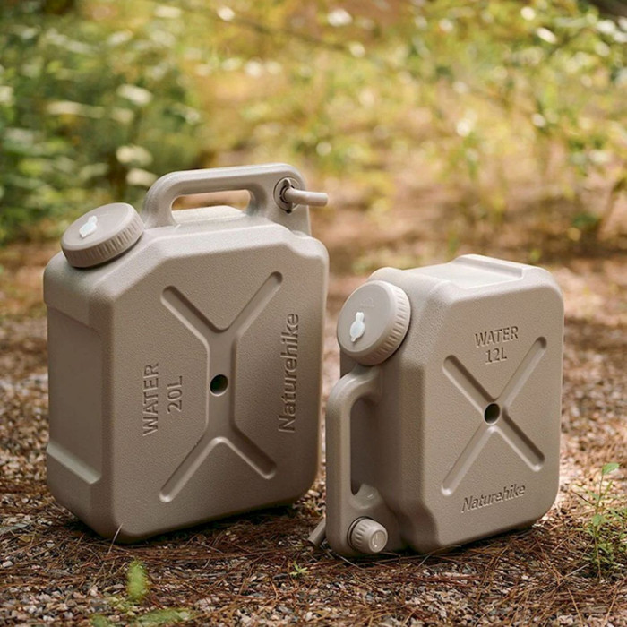 Канистра для воды Naturehike CNH22CJ018, 20 литров, коричневая  