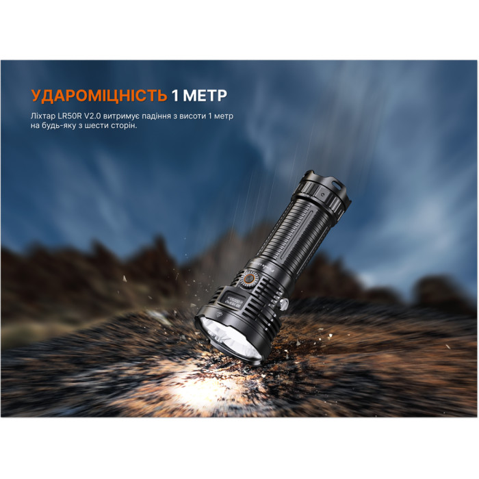 Фонарь ручной Fenix ​​LR50R V2.0  