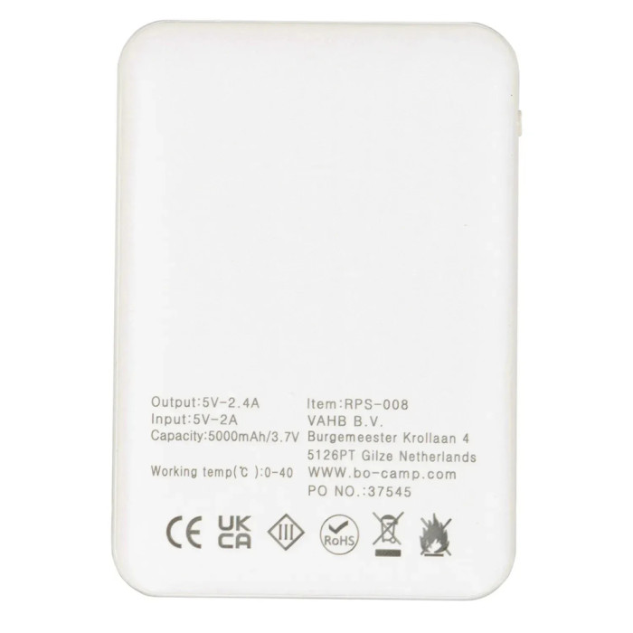 Подушка кемпинговая с подогревом Bo-Camp Skudde USB Powerbank Grey (1849355)  