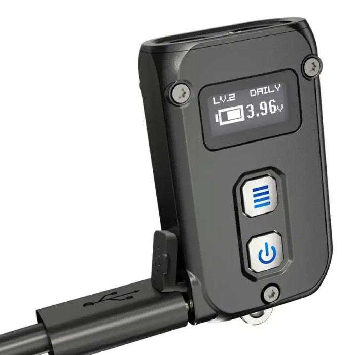 Фонарь наключный Nitecore TINI 2  черный  