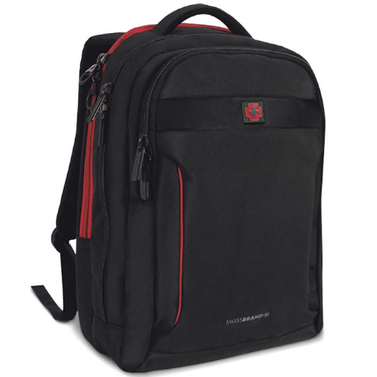 Рюкзак городской Swissbrand Nyon 2.0 20 Black (SWB_BENYO001X) 