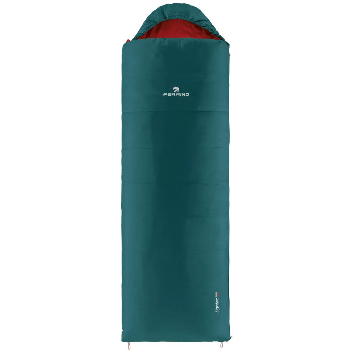 Спальный мешок Ferrino Lightec 700 SQ/+20°C Green Left (86154NVVS)  