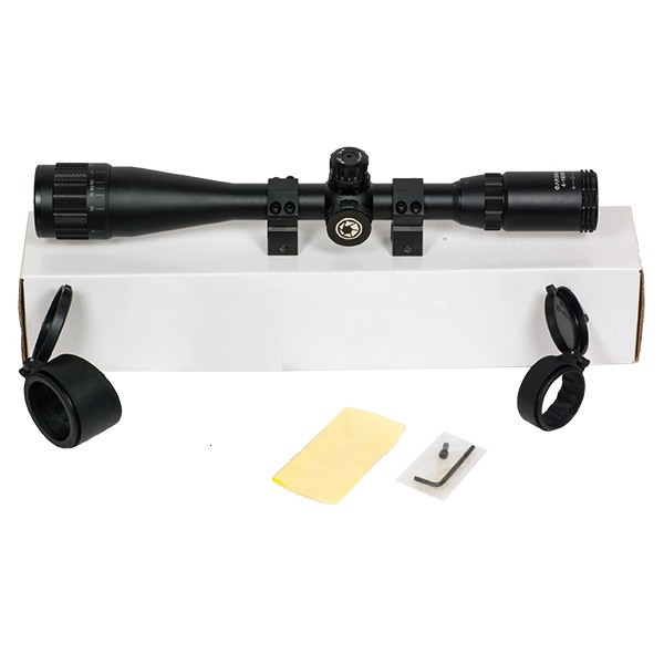 Прицел оптический Barska Blackhawk 4-16x40 AO (IR Mil-Dot R/G)  