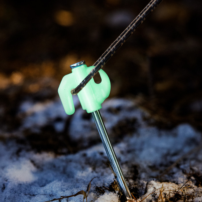 Колышки туристические светоотражающие Naturehike CNK2550PJ012, 20 см, 4 шт, белый  