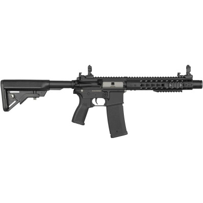 Страйкбольная винтовка Evolution Recon 10" Amplified Carbontech AEG 6 мм Cashmir Black