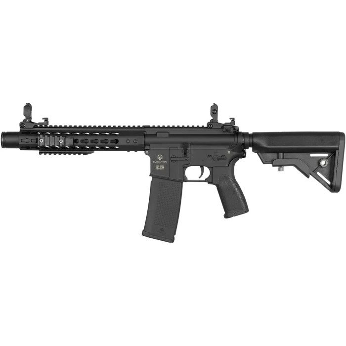 Страйкбольная винтовка Evolution Recon 10" Amplified Carbontech AEG 6 мм Cashmir Black  