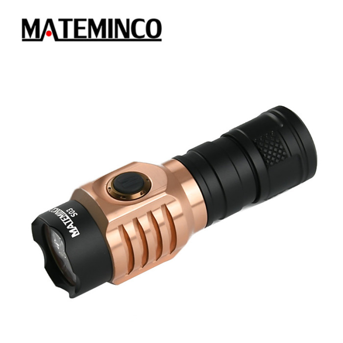 Фонарь Mateminсo S03, черный  