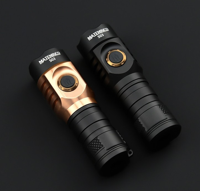 Фонарь Mateminсo S03, черный  