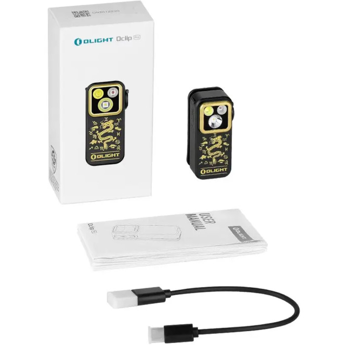 Фонарь Olight Oclip Pro Dragon & Zodiac  