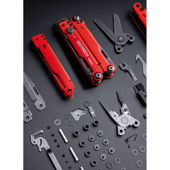 Мультитул Nextorch Pioneer MT20, красный  
