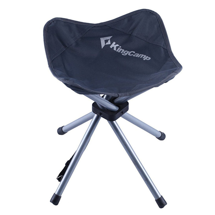 Раскладной стул KingCamp FourlegsStool 4 (KC3868) Dark grey  
