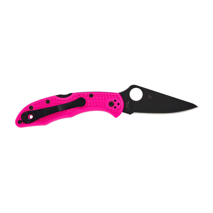 Нож Spyderco Delica, S30V, pink  