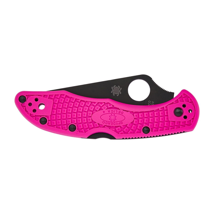 Нож Spyderco Delica, S30V, pink  