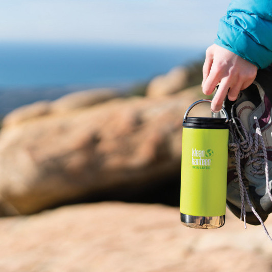 Термокружка Klean Kanteen TKWide Cafe Cap Juicy Pear 355 мл  