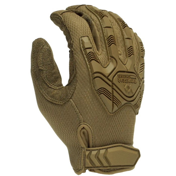 Тактические перчатки противоударные Venture Gear Tactical VGTG40 Heavy-Duty Impact Operator, песочные, размер L (9)  