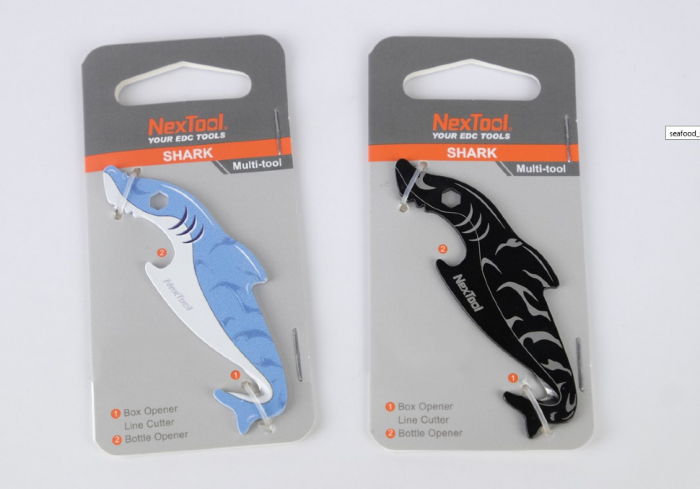 Мультитул NexTool KT5521  EDC box cutter (голубой)  