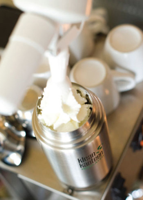 Термофляга Klean Kanteen Wide Vacuum Cafe Cap Brushed Stainless 473 мл  