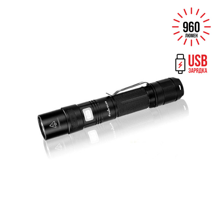 Карманный фонарь Fenix UC35 XM-L2 (U2), 1000 люмен  