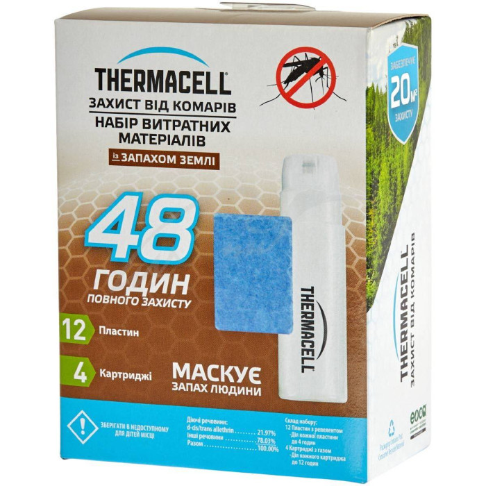 Картридж Thermacell E-4 Repellent Refills – Earth Scent 48 ч.  