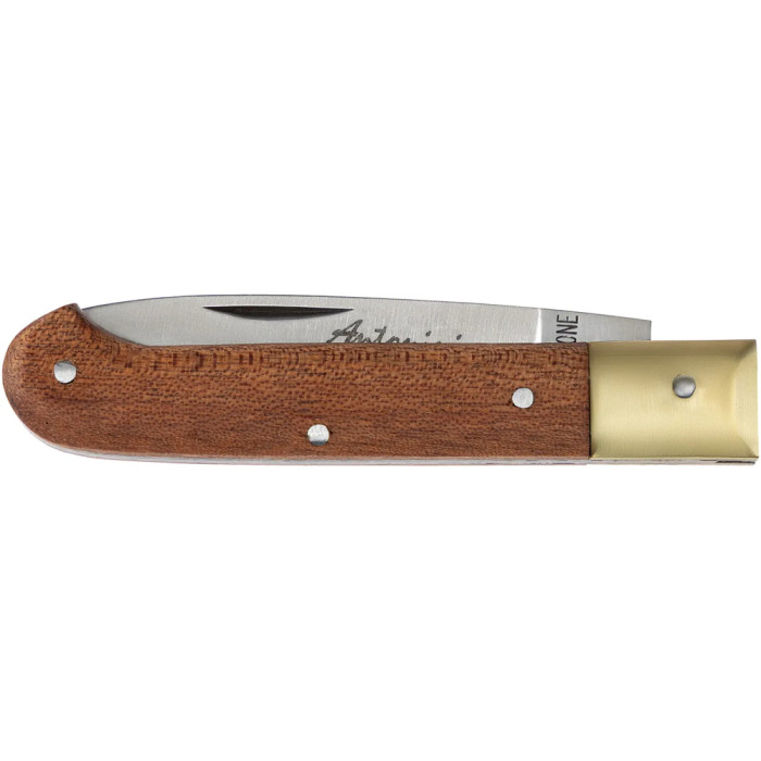 Нож Antonini Pocket Caltagirone, cm.16, 420 stainless steel brown  