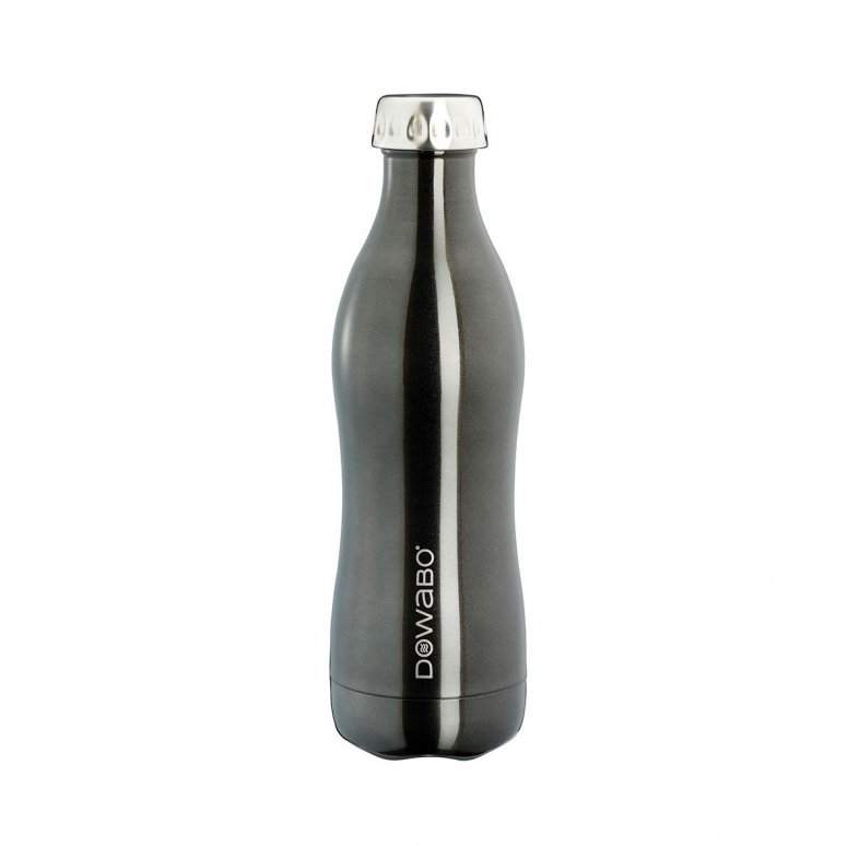 Термобутылка Dowabo Black 500 ml Metallic Collection