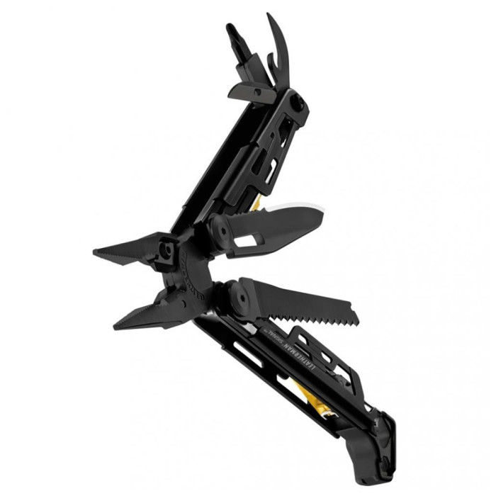 Мультиинструмент LEATHERMAN SIGNAL BLACK, синтетический чехол, картонная коробка  