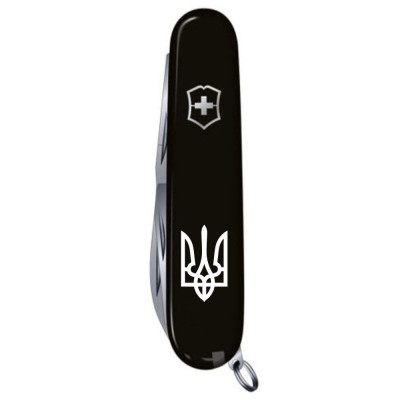 CLIMBER UKRAINE  91мм/14функ/черн /штоп/ножн/крюк /Трезубец бел.