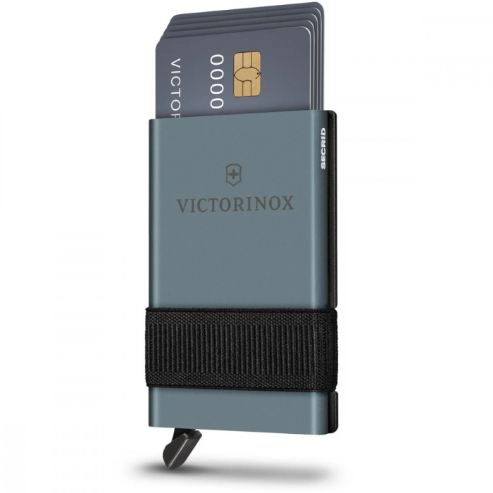 Карта-мультитул с картхолдером Victorinox SMARTCARD Wallet Sharp Gray 0.7250.36  