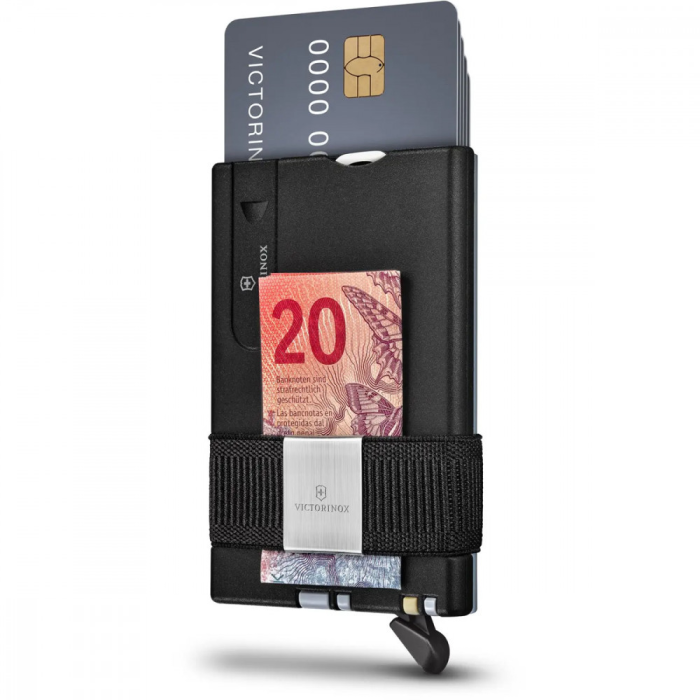 Карта-мультитул с картхолдером Victorinox SMARTCARD Wallet Sharp Gray 0.7250.36  