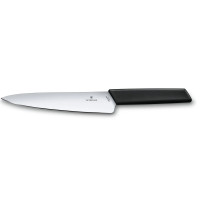 Кухонный нож Swiss Modern Carving  19см с черн. ручкой (блистер)